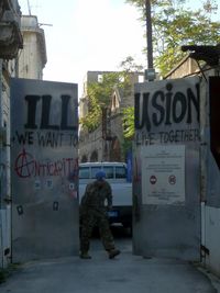 Buffer Zone UNFICYP Ledra Street Nicosie