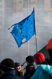 Kiev - le 19 février 2014 - Photo prise par un membre de l'Atelier Europe